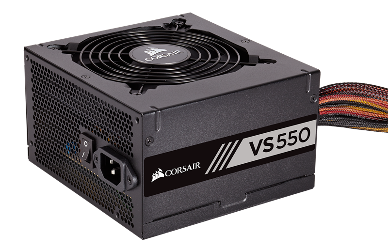 Corsair™ VS550 — 550 Watt 80 PLUS&#174; White Certified PSU (CP-9020171-NA) _919KT